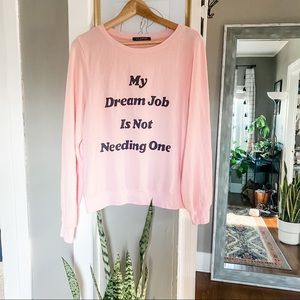 Wildfox Couture Dream Job Beach Sweatshirt